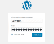 wordpress-prihlasovaci-obrazovka