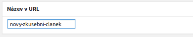 wordpress_psani-clanku_url-nazev