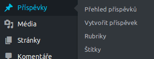 wordpress-rubriky-menu