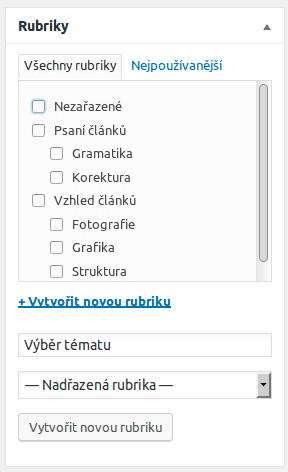 wordpress_vytvorit-rubriky