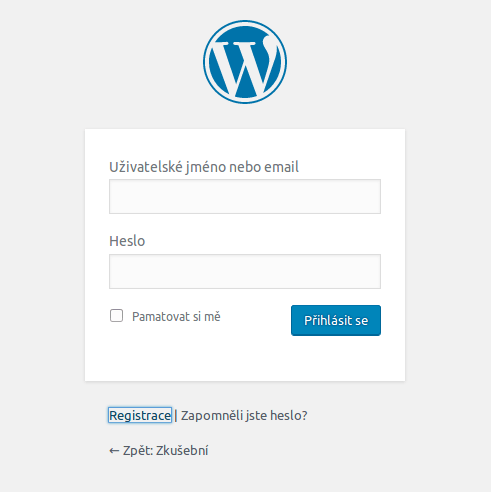 wordpress-registrace-uzivatelu