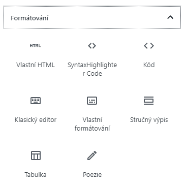 wordpress_gutenberg_editor_prehled_bloku_formatovani