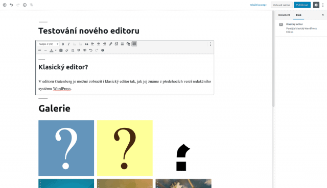 wordpress_prispevek_blokovy_editor_gutenberg_blok_klasicky_editor