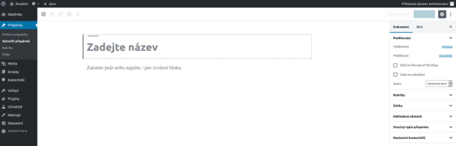 wordpress_vytvorit-novy-prispevek_blokovy_editor_gutenberg_blok-nazev-prispevku
