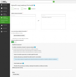 SmartEmailing - formuláře
