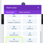 Divi - zajímavé moduly